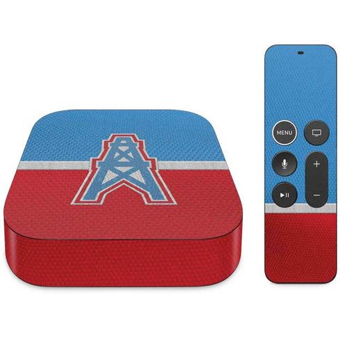 NFL Houston Oilers Vintage Apple TV Skin