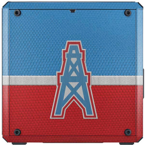 NFL Houston Oilers Vintage Cooler Master MasterBox Q300L Mini Tower Skin