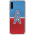 NFL Houston Oilers Vintage Galaxy A10e Clear Case