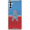 NFL Houston Oilers Vintage Galaxy A13 5G Clear Case