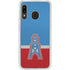NFL Houston Oilers Vintage Galaxy A20 Clear Case