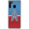 NFL Houston Oilers Vintage Galaxy A21 Clear Case