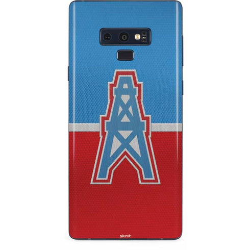 NFL Houston Oilers Vintage Galaxy Note 9 Skin