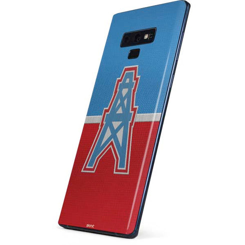 NFL Houston Oilers Vintage Galaxy Note 9 Skin