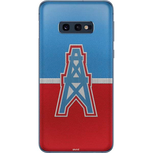 NFL Houston Oilers Vintage Galaxy S10e Skin
