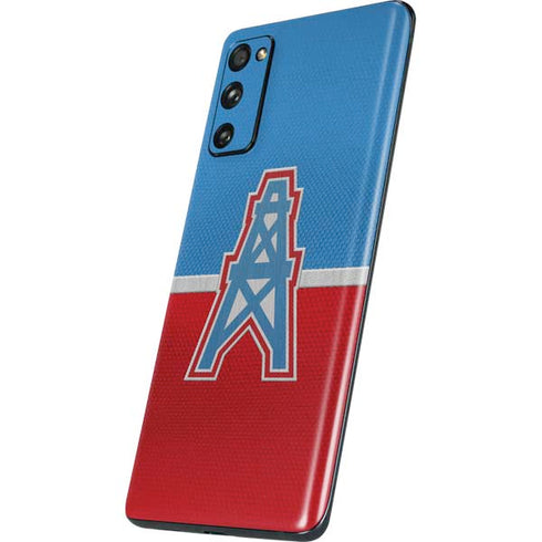 NFL Houston Oilers Vintage Galaxy S20 Fan Edition Skin