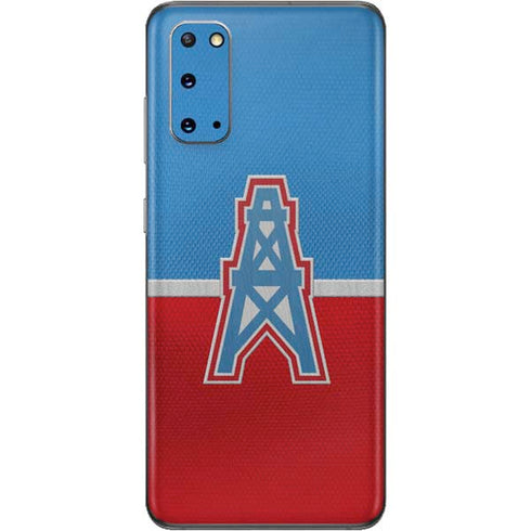 NFL Houston Oilers Vintage Galaxy S20 Skin