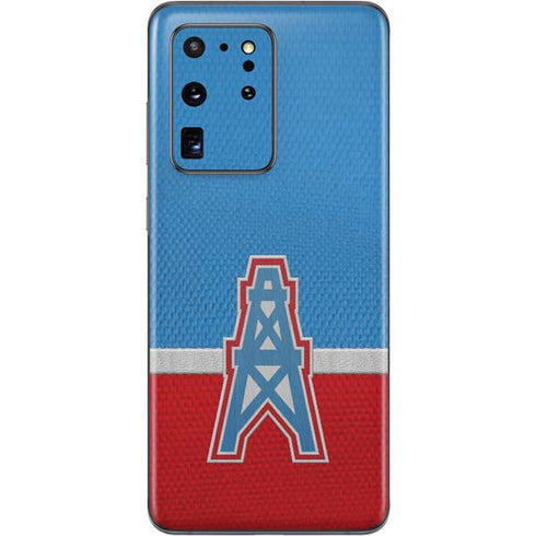 NFL Houston Oilers Vintage Galaxy S20 Ultra 5G Skin