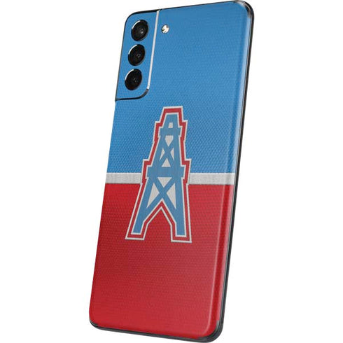 NFL Houston Oilers Vintage Galaxy S21 5G Skin