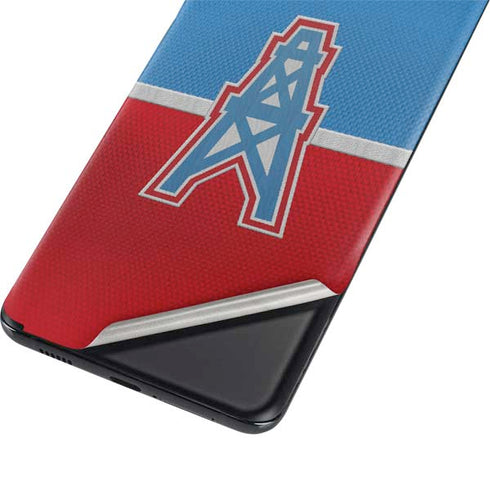 NFL Houston Oilers Vintage Galaxy S21 Ultra 5G Skin