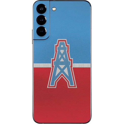 NFL Houston Oilers Vintage Galaxy S22 Plus Skin