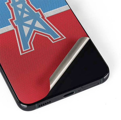 NFL Houston Oilers Vintage Galaxy S22 Plus Skin
