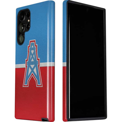 NFL Houston Oilers Vintage Galaxy S22 Ultra Pro Case