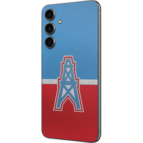 NFL Houston Oilers Vintage Galaxy S23 FE Skin