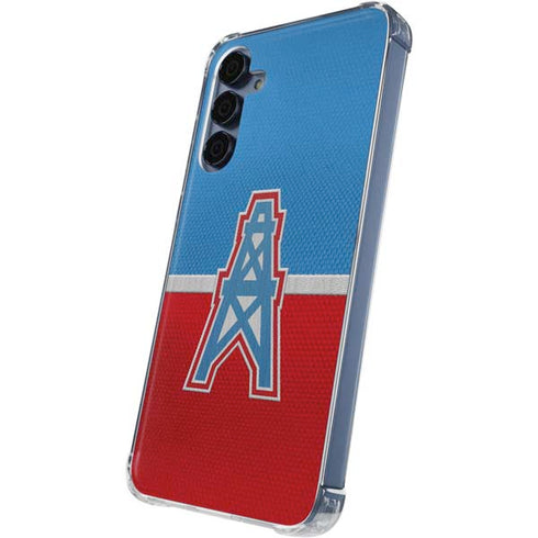 NFL Houston Oilers Vintage Galaxy S24 Clear Case