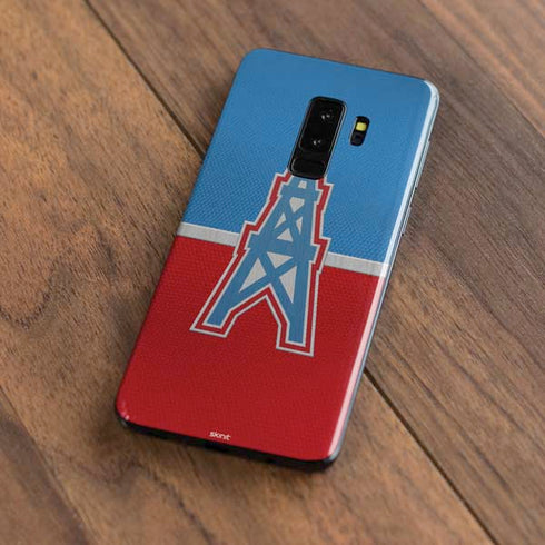 NFL Houston Oilers Vintage Galaxy S9 Plus Skin