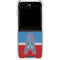 NFL Houston Oilers Vintage Galaxy Z Flip5 5G Clear Case