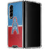 NFL Houston Oilers Vintage Galaxy Z Fold4 5G Clear Case