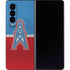 NFL Houston Oilers Vintage Galaxy Z Fold4 5G Skin