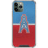 NFL Houston Oilers Vintage iPhone 11 Pro Max Clear Case