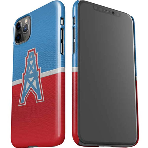 NFL Houston Oilers Vintage iPhone 11 Pro Max Lite Case