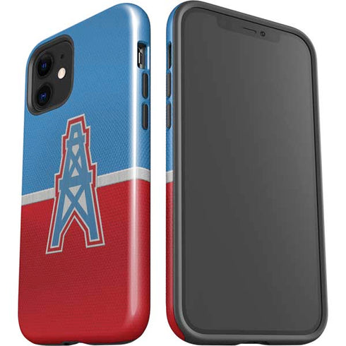 NFL Houston Oilers Vintage iPhone 12 Impact Case