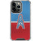 NFL Houston Oilers Vintage iPhone 13 Pro Clear Case