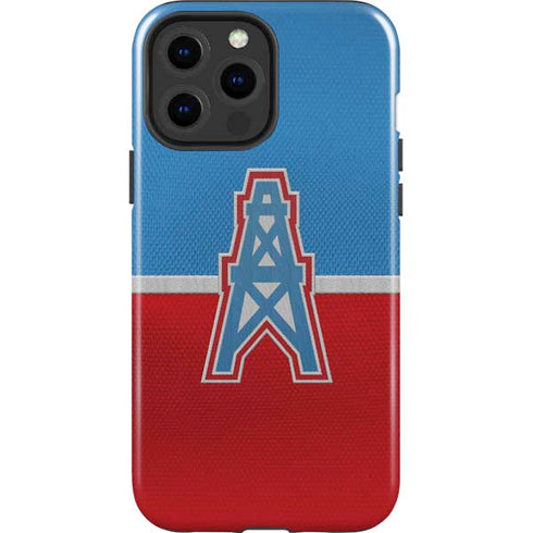 NFL Houston Oilers Vintage iPhone 13 Pro Max Impact Case