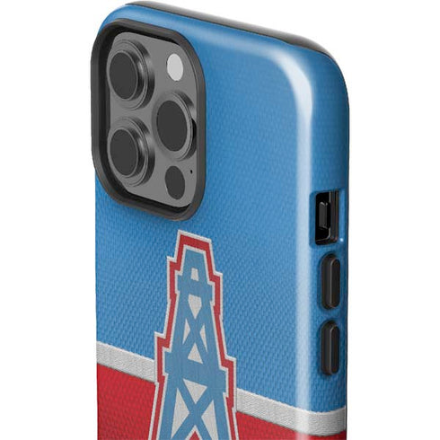 NFL Houston Oilers Vintage iPhone 13 Pro Max Impact Case
