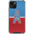 NFL Houston Oilers Vintage iPhone 14 Plus Clear Case