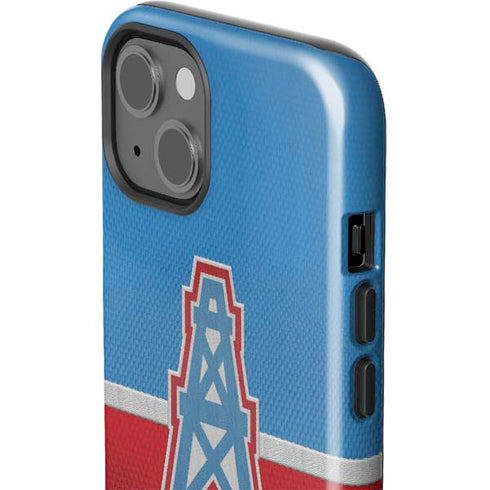 NFL Houston Oilers Vintage iPhone 15 Impact Case