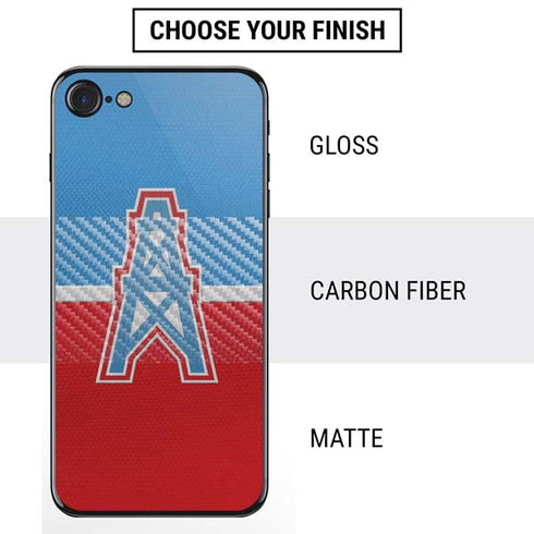 NFL Houston Oilers Vintage iPhone SE (2nd & 3rd Gen) Skin