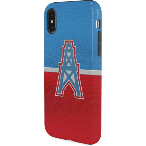 NFL Houston Oilers Vintage iPhone X Pro Case