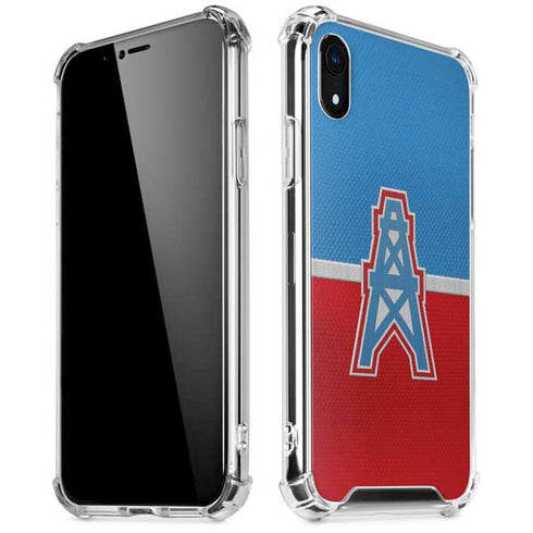 NFL Houston Oilers Vintage iPhone XR Clear Case