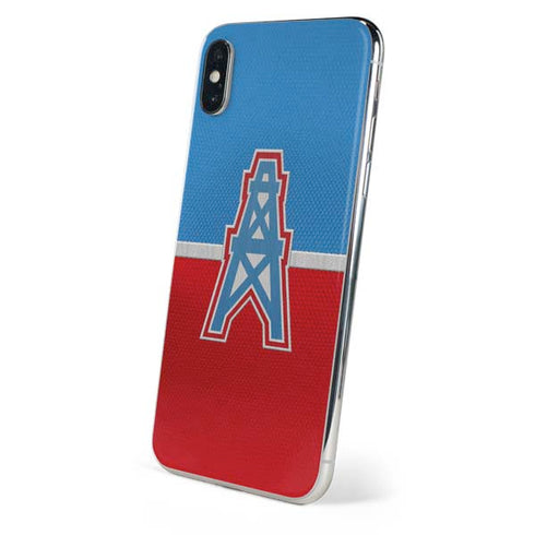 NFL Houston Oilers Vintage iPhone XS Max Skin