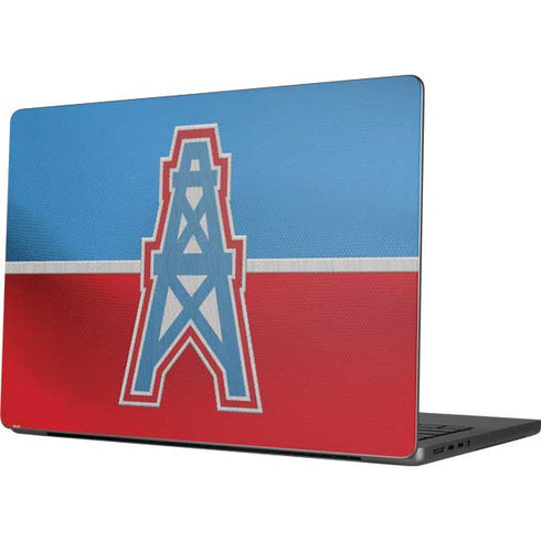 NFL Houston Oilers Vintage MacBook Pro 14in (2021-24) Skin