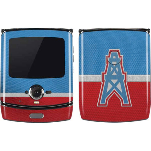 NFL Houston Oilers Vintage Motorola RAZR Skin