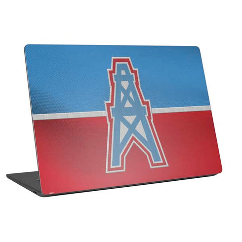 NFL Houston Oilers Vintage Universal Laptop 12in (9.8 x 6.8in) Skin