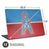 NFL Houston Oilers Vintage Universal Laptop 13in (10.6 x 7.6in) Skin