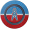NFL Houston Oilers Vintage Wireless Charger Skin