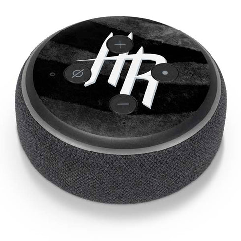 NBA Houston Rockets Black Animal Print Amazon Echo Dot Skin