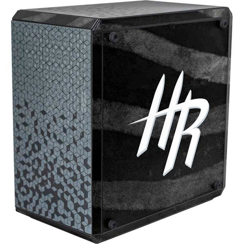 NBA Houston Rockets Black Animal Print Cooler Master MasterBox Q300L Mini Tower Skin