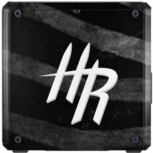 NBA Houston Rockets Black Animal Print Cooler Master MasterBox Q300L Mini Tower Skin