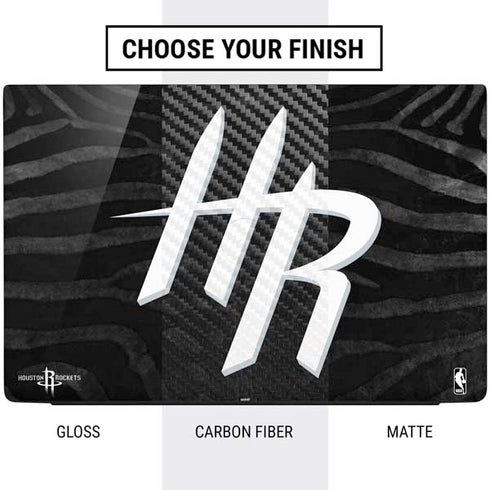 NBA Houston Rockets Black Animal Print Dell Vostro Skin