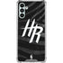 NBA Houston Rockets Black Animal Print Galaxy A13 5G Clear Case