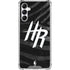 NBA Houston Rockets Black Animal Print Galaxy A14 5G Clear Case