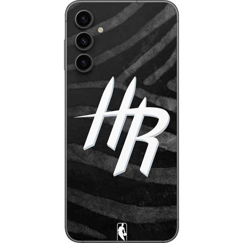 NBA Houston Rockets Black Animal Print Galaxy A14 5G Skin