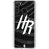 NBA Houston Rockets Black Animal Print Galaxy A21 Clear Case