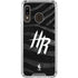 NBA Houston Rockets Black Animal Print Galaxy A30 Clear Case