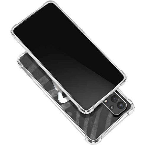 NBA Houston Rockets Black Animal Print Galaxy A32 5G Clear Case